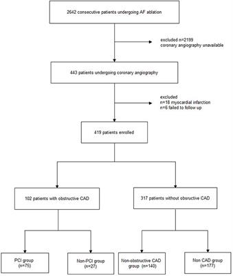 The Association Between Recurrence of Atrial Fibrillation and Revascularization in Patients With Coronary Artery Disease After Catheter Ablation